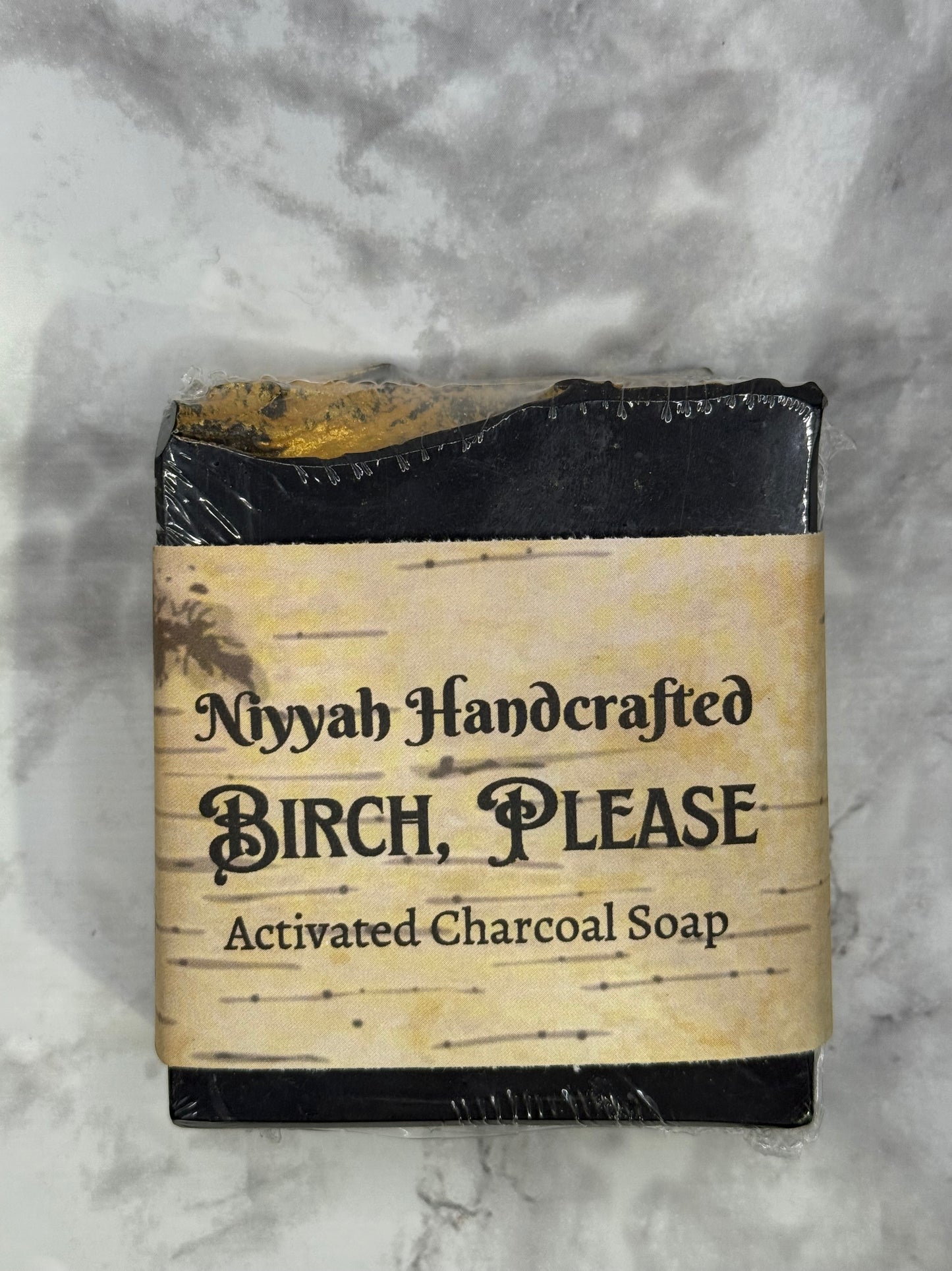 Birch, Please! Vegan charcoal soap