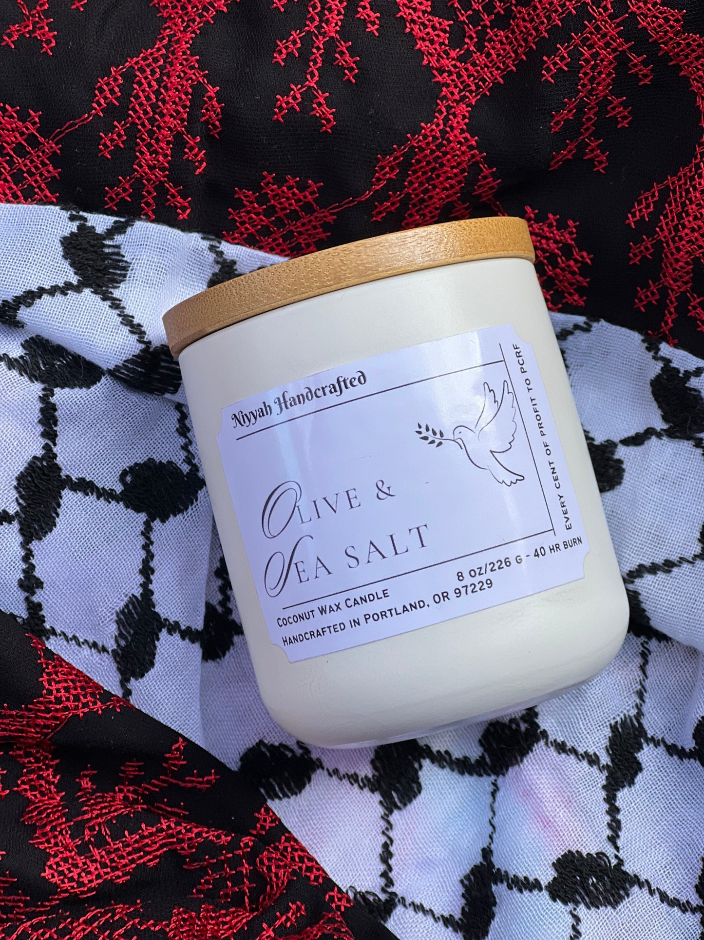 A Light for Gaza - Fundraising Candle for the PCRF