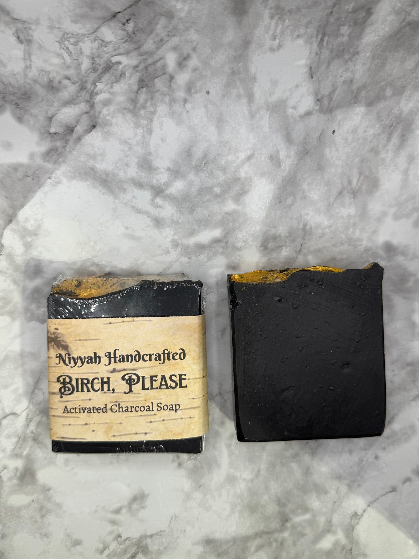 Birch, Please! Vegan charcoal soap