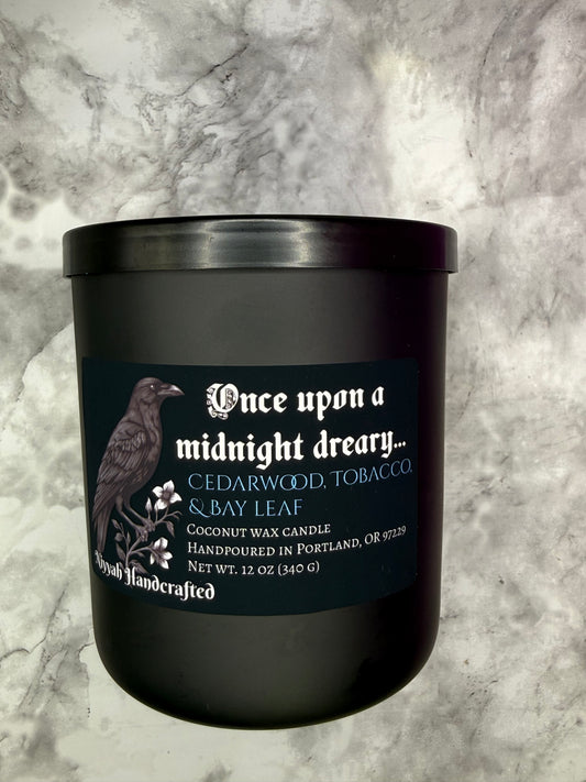 Once Upon a Midnight Dreary Candle